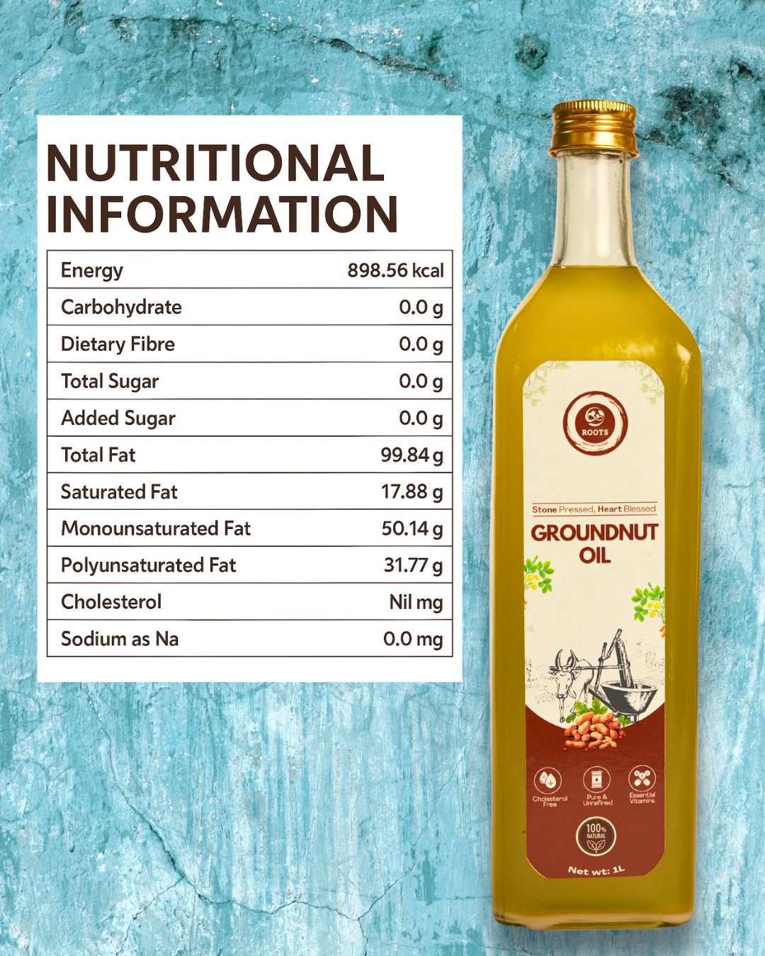 Groundnut oil