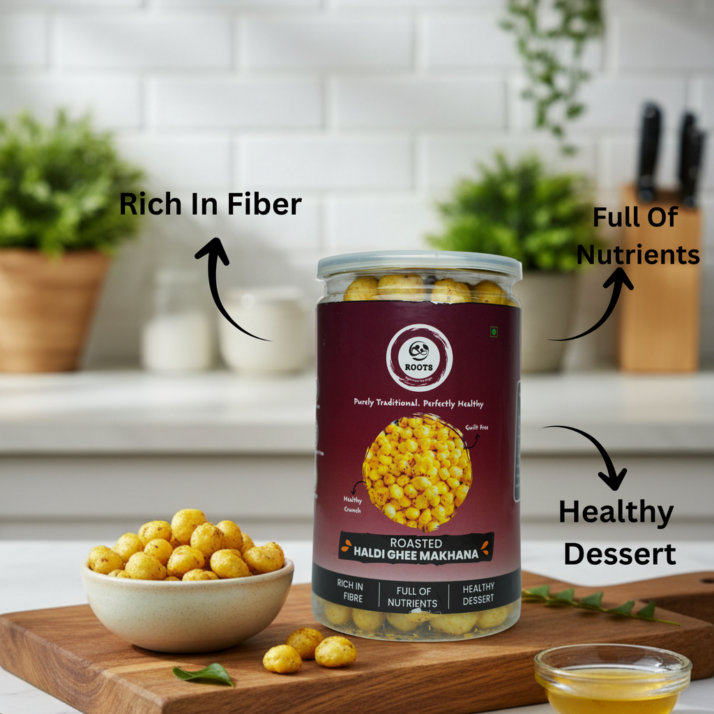 Roasted Haldi Ghee Makhana