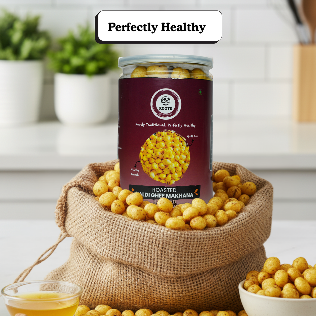 Roasted Haldi Ghee Makhana