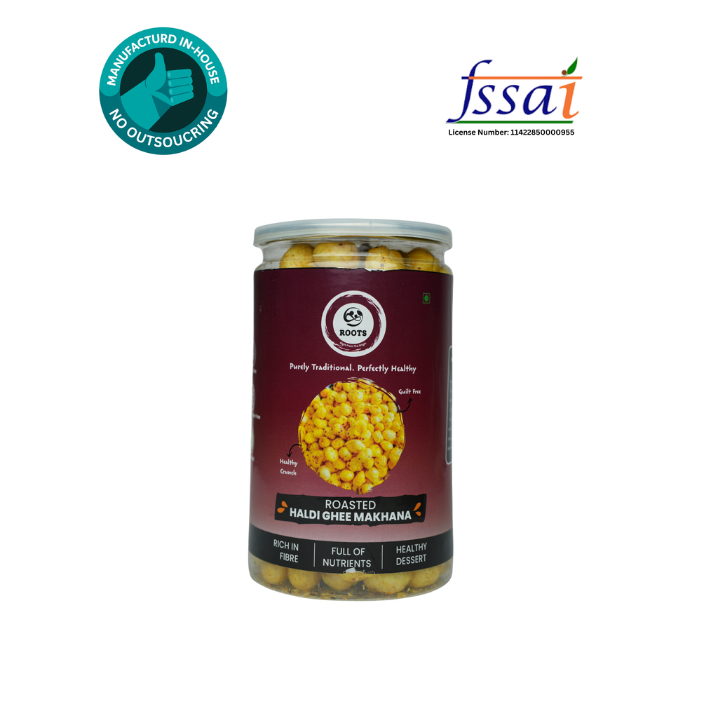 Roasted Haldi Ghee Makhana