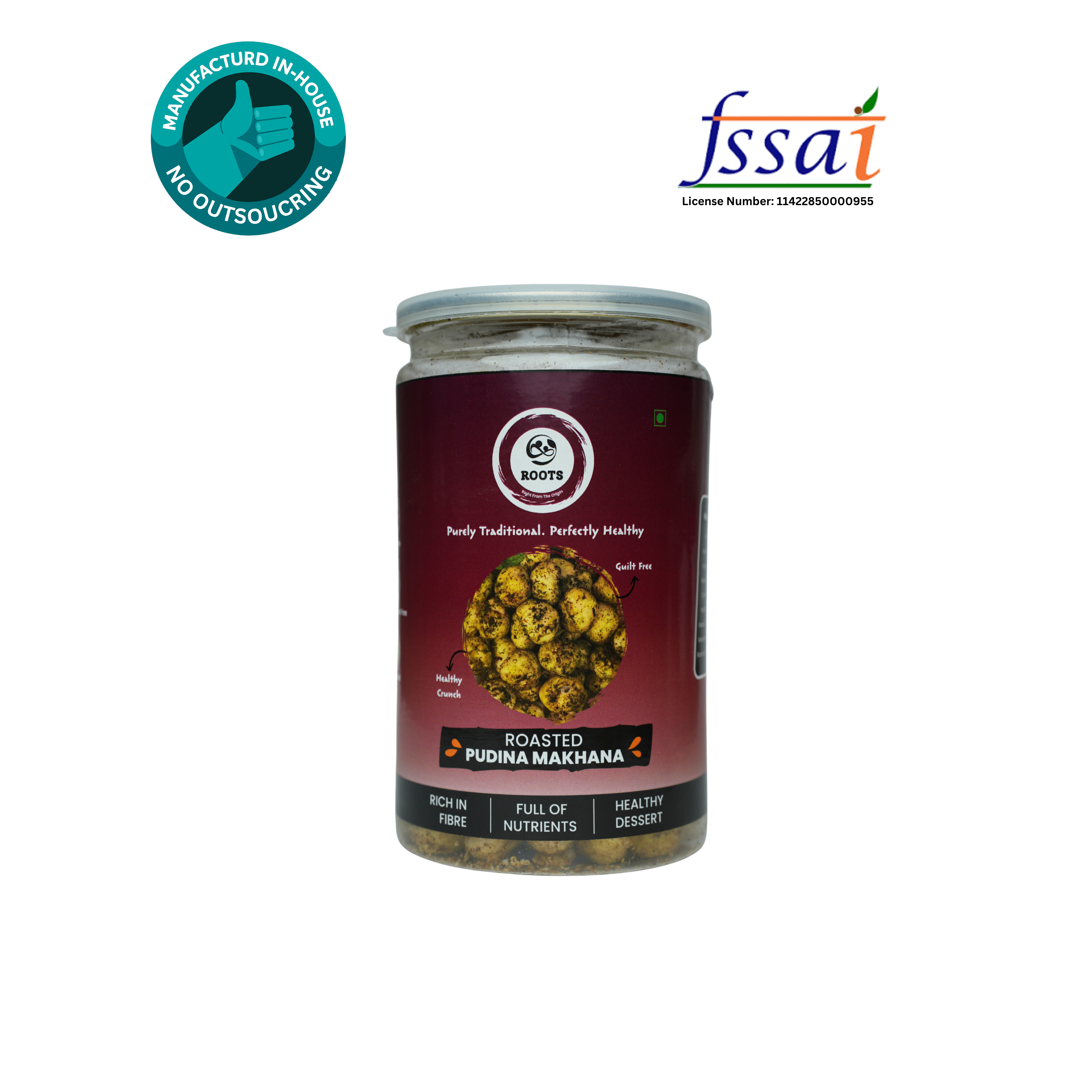 Roasted Pudina Makhana