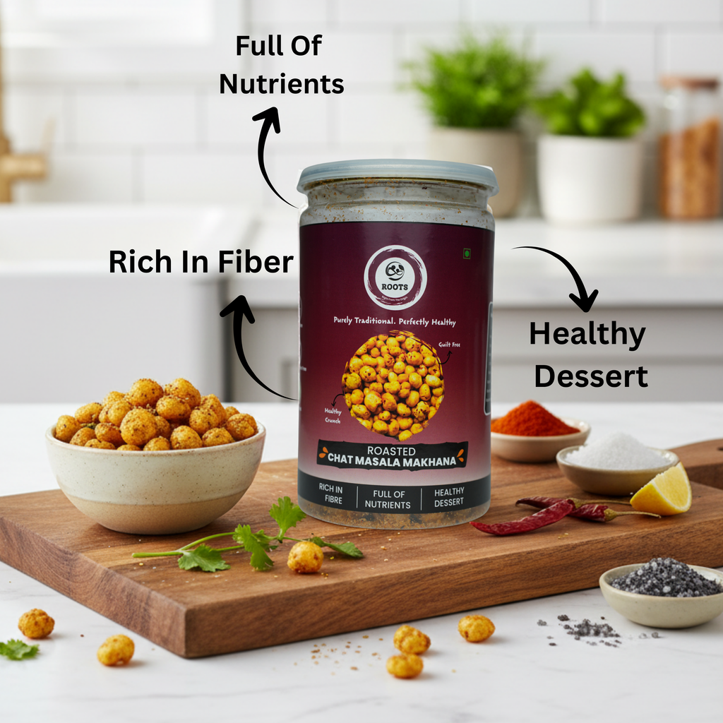 Roasted Chat Masala Makhana