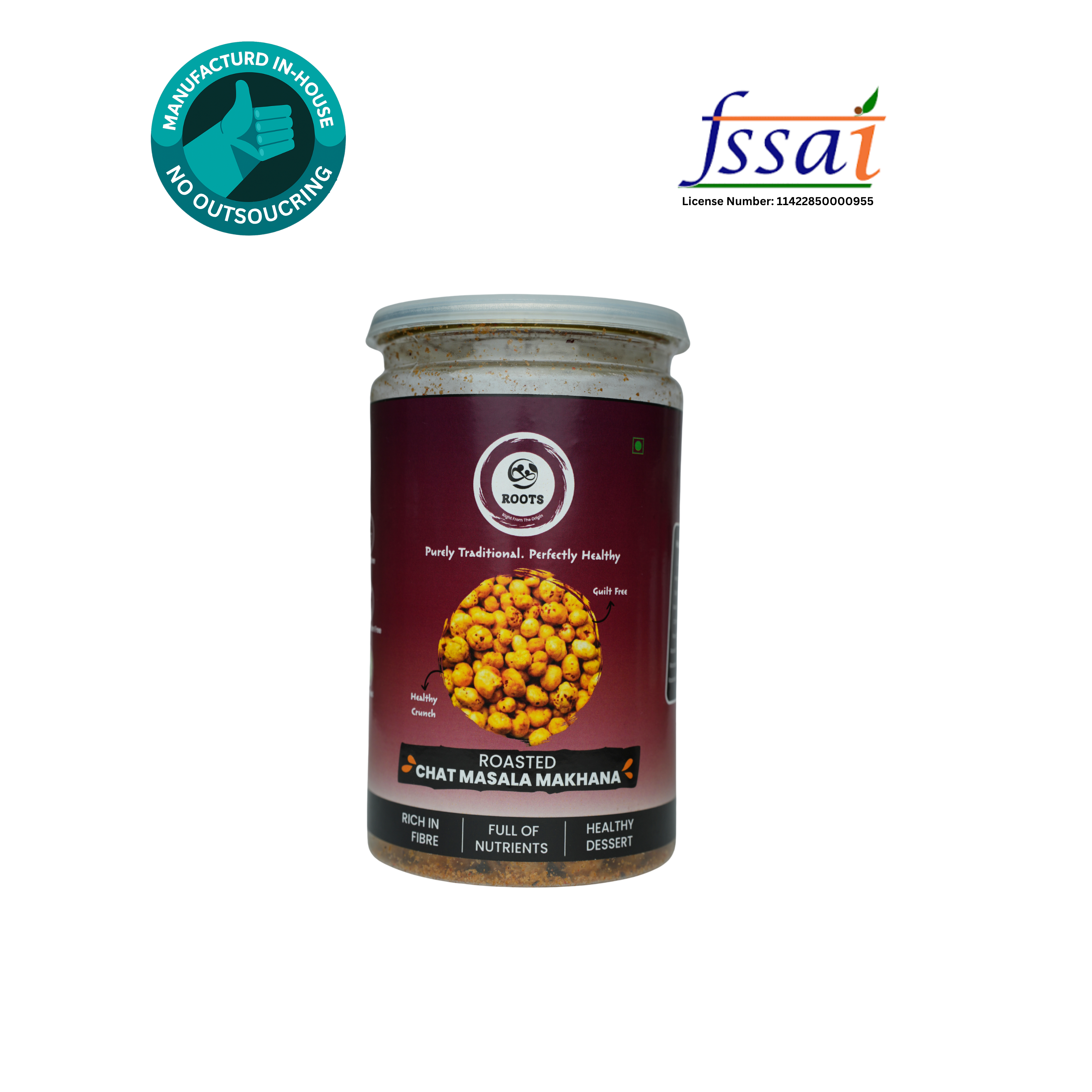 Roasted Chat Masala Makhana