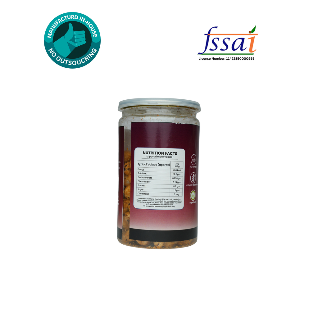 Roasted Chat Masala Makhana