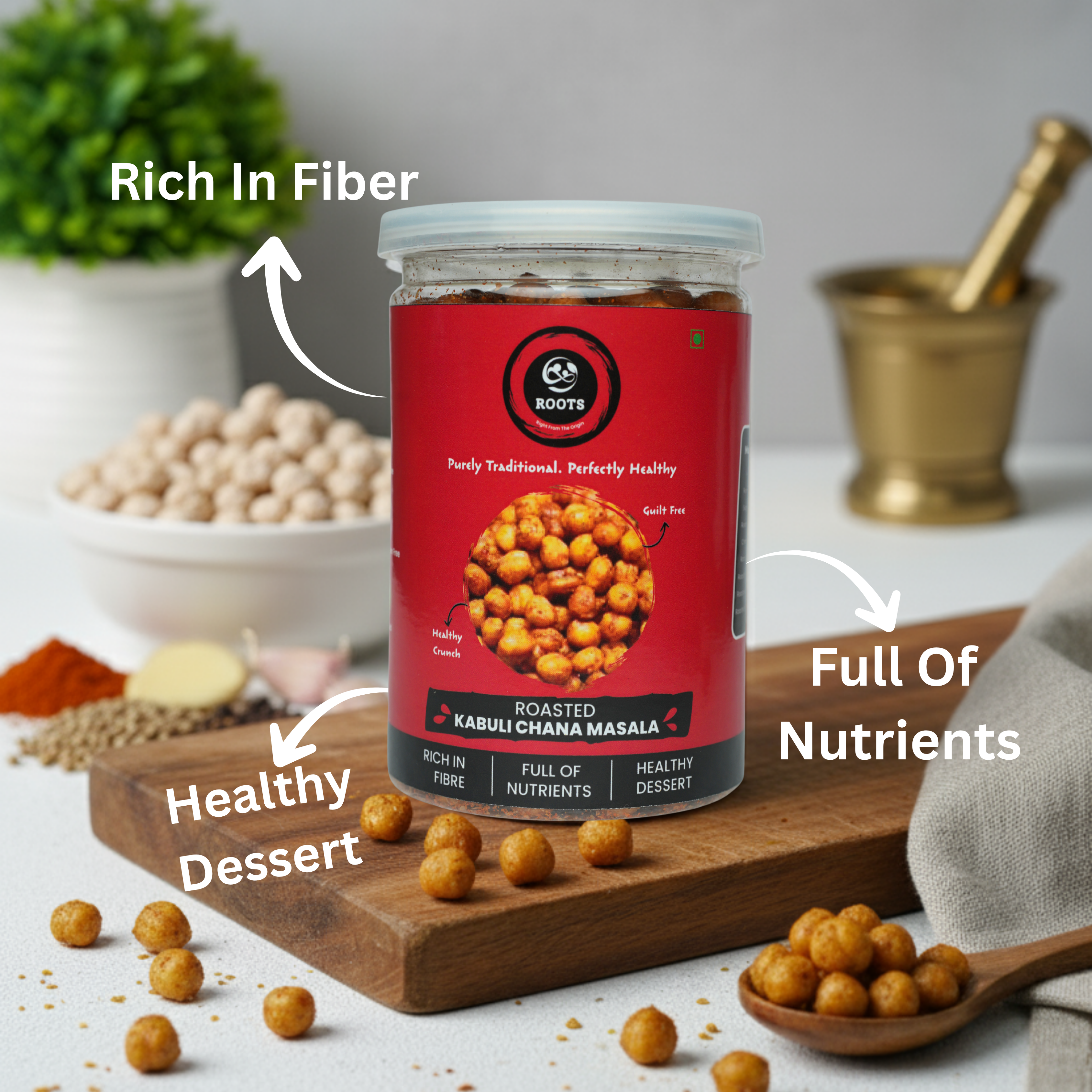 Roasted Kabuli Chana Masala