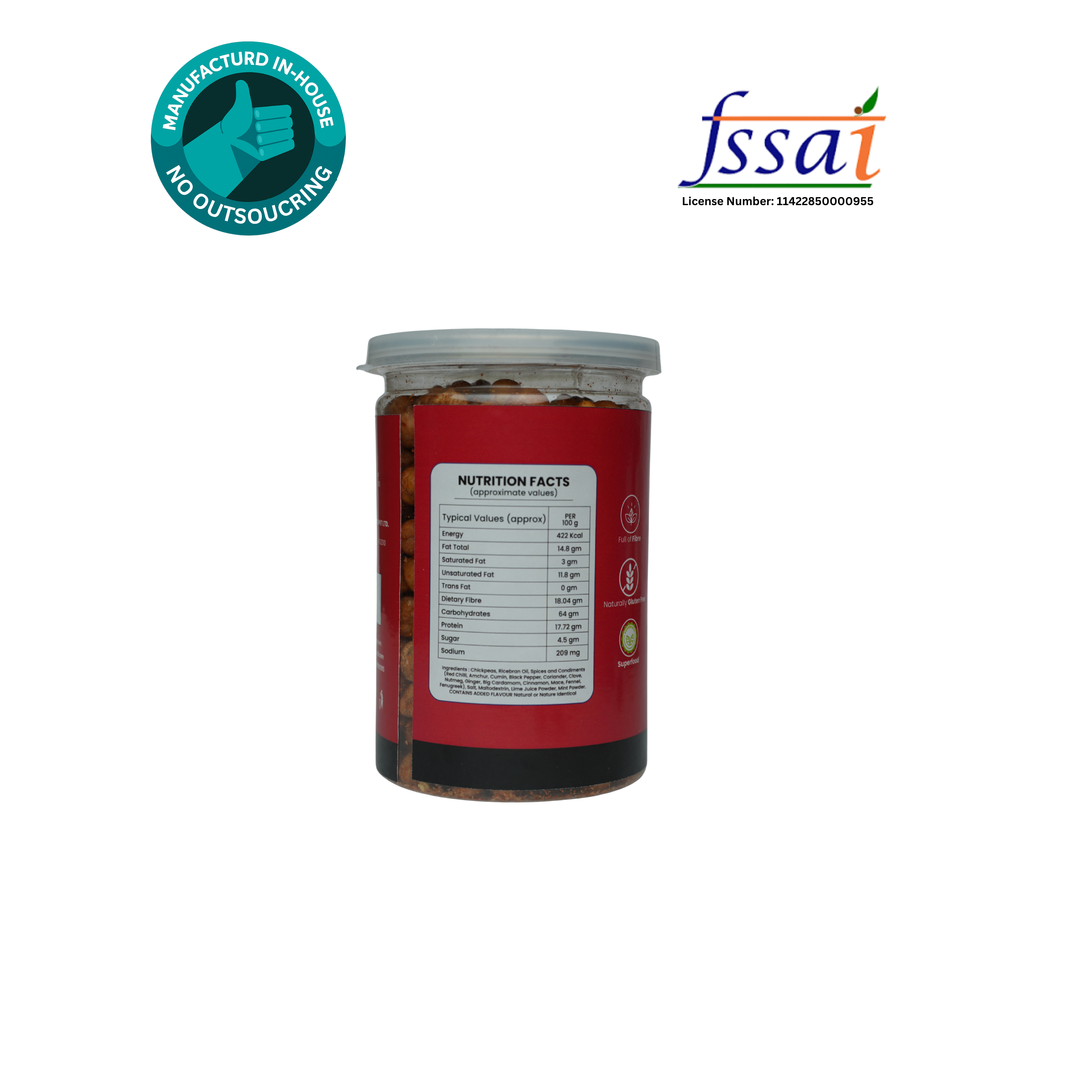 Roasted Kabuli Chana Masala