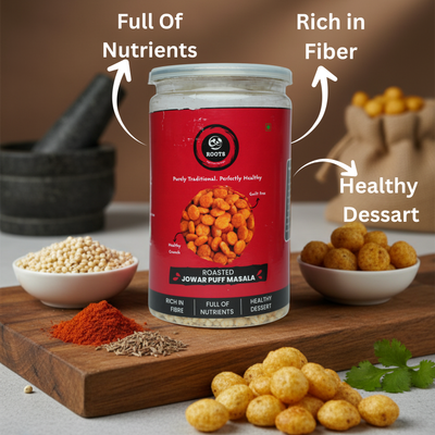 Roasted Jowar Puff Masala
