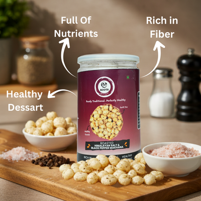 Roasted Himalyan Salt Black Pepper Makhana