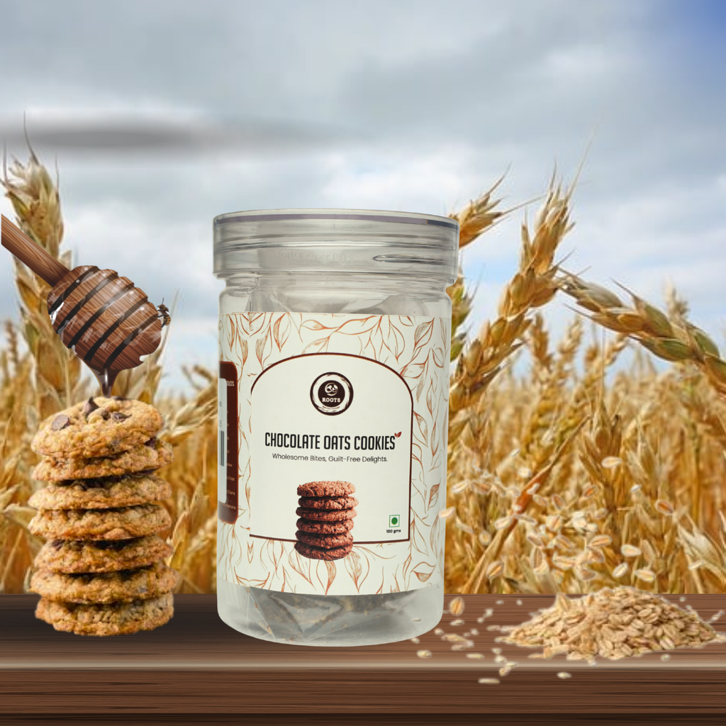 Chocolate Oats Cookies