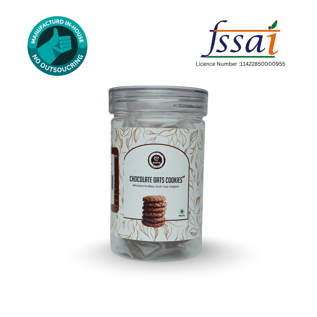 Chocolate Oats Cookies