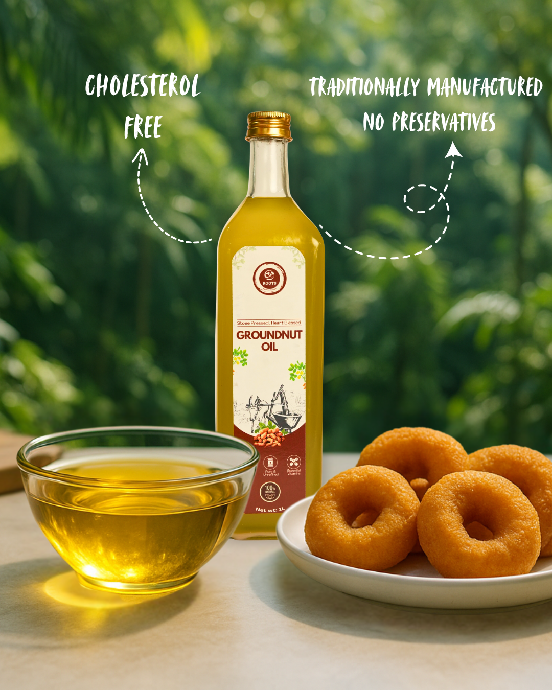 Groundnut oil
