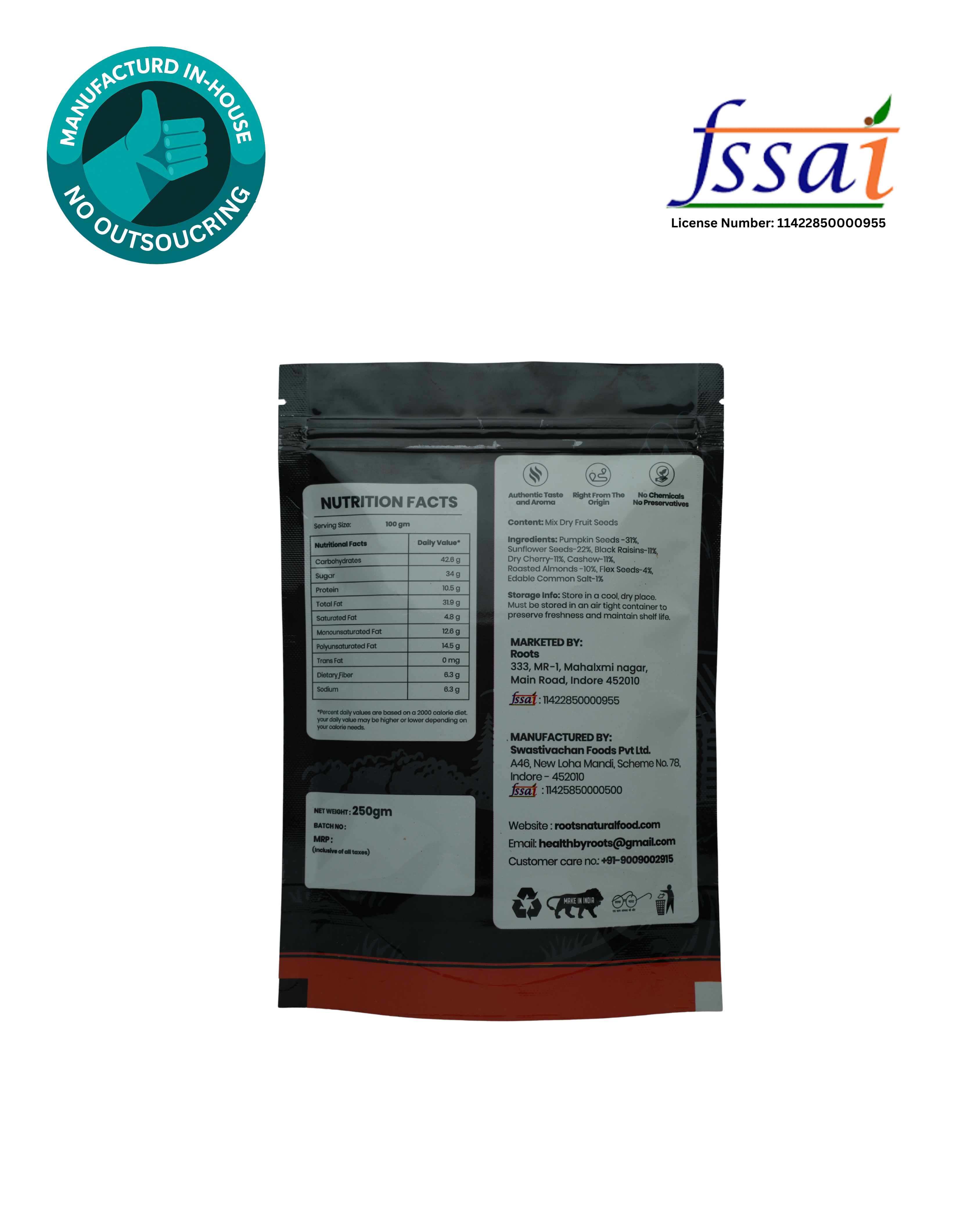 Mix Dry Fruits Seeds