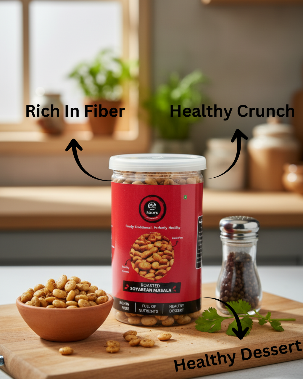 Roasted Soya Bean Masala